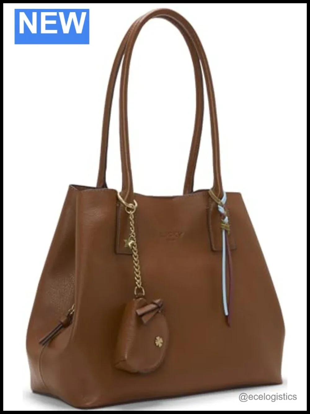Faux Leather Satchel Tote Magnet Closure Shoulder Bag